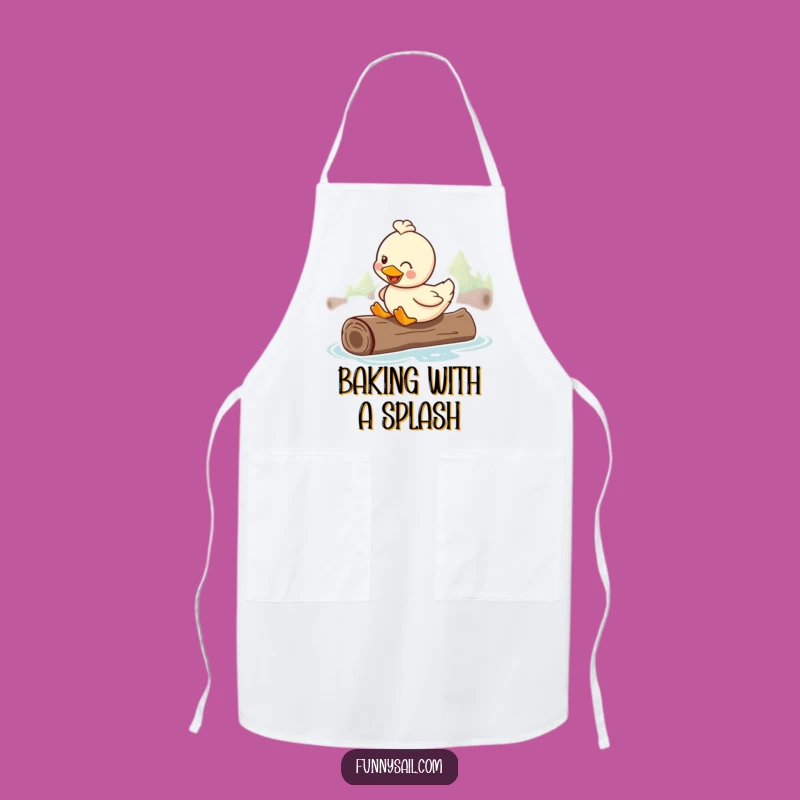 Funny Duck Apron: Cook with Cheer: Watery Adventure Gift!