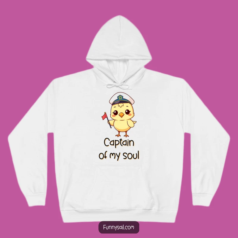 Funny Sailor Bird Hoodie: Cozy Nautical Fun & Perfect Bird Gift!