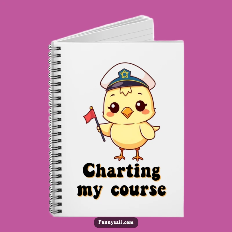 Funny Sailor Bird Notebook: Chart Your Ideas with This Cheerful Gift!