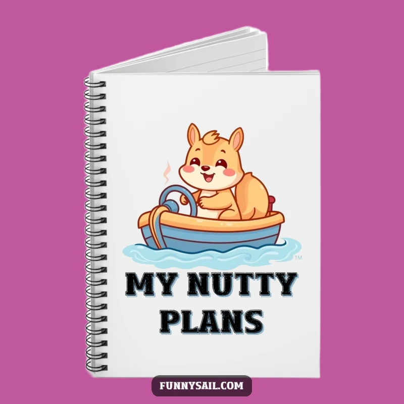 Funny Squirrel Notebook: Chart Your Adventures with This Hilarious Gift!